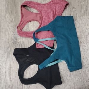 3 Old Navy girls sports bras